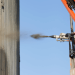 εκτοξευόμενο σκυρόδεμα - shotcrete